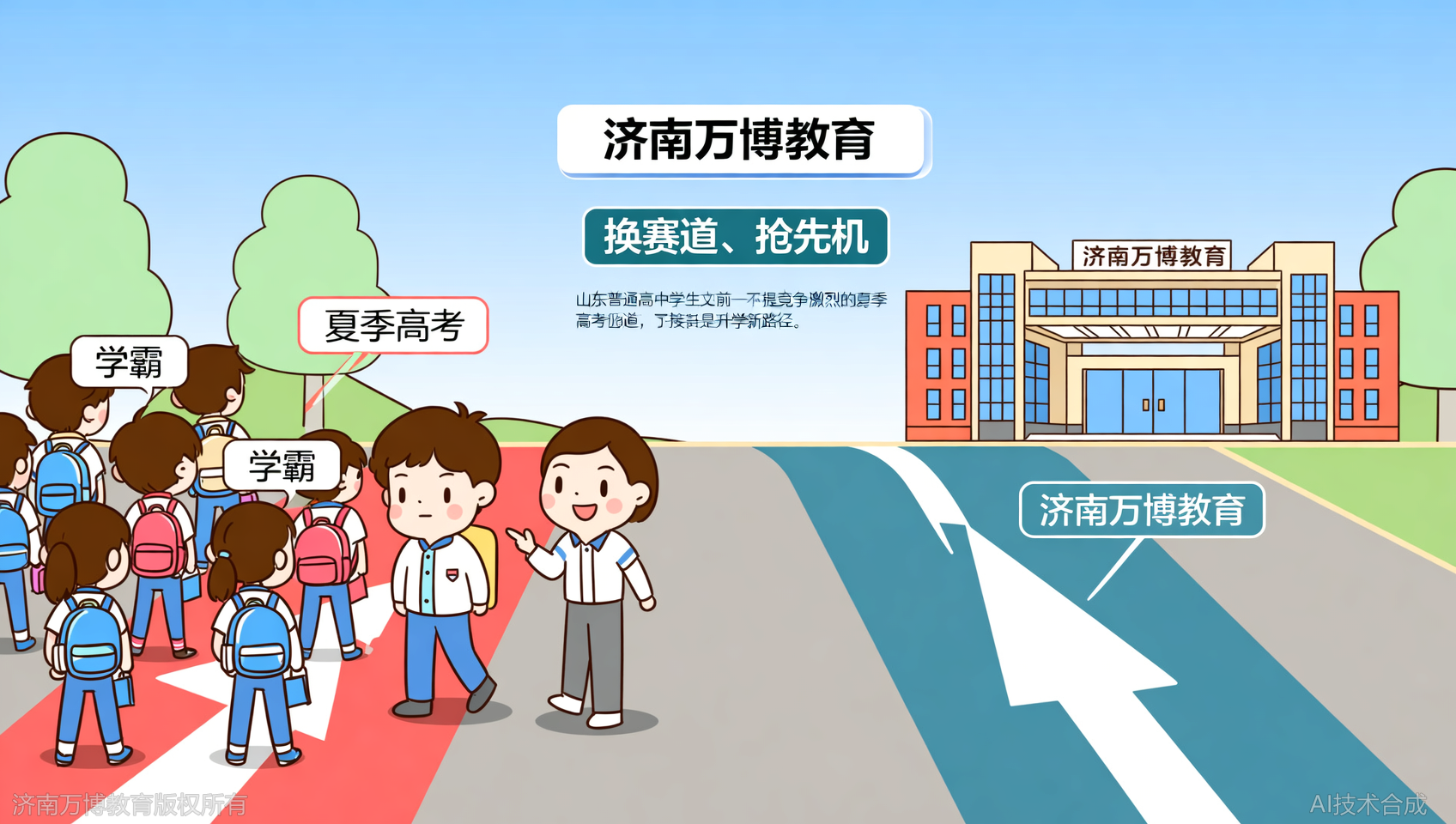 普高生想避开学霸锋芒？济南万博教育综评培训，换个赛道抢占优质专科先机