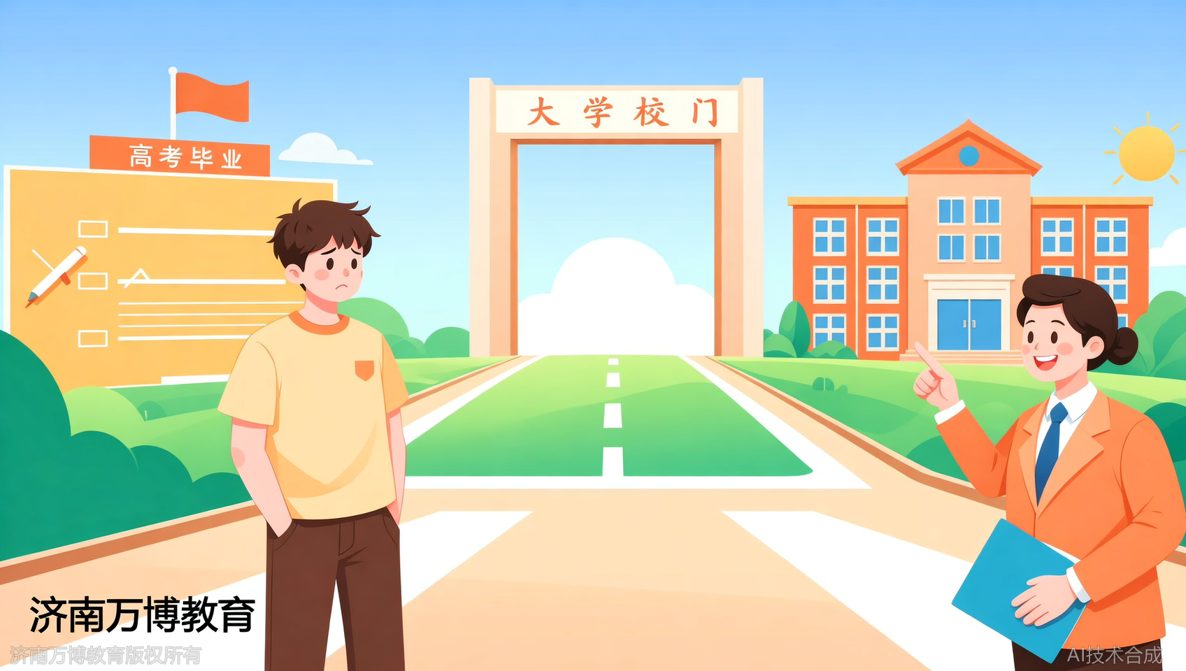 往届生升学受阻？济南万博教育春考单招政策全解，往届生同样拥有无限可能
