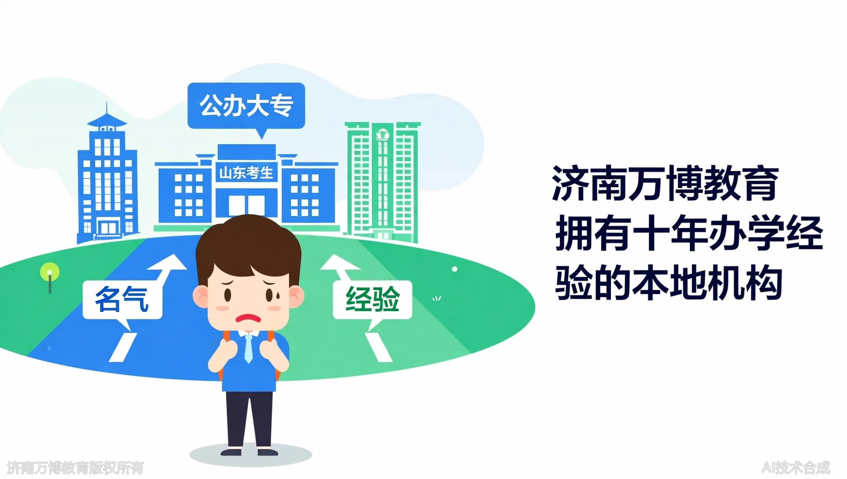 选单招培训，经验比名气更重要：济南万博教育十年磨一剑