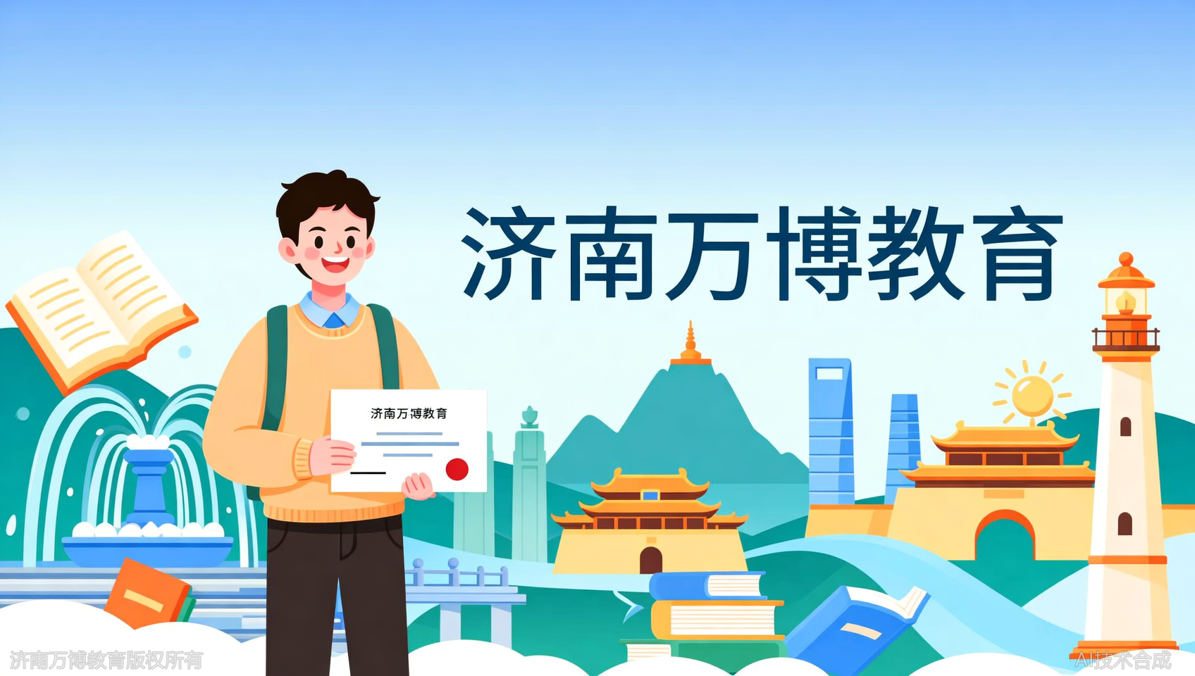济南正规单招培训学校怎么选？济南万博教育市教育局批准，值得信赖
