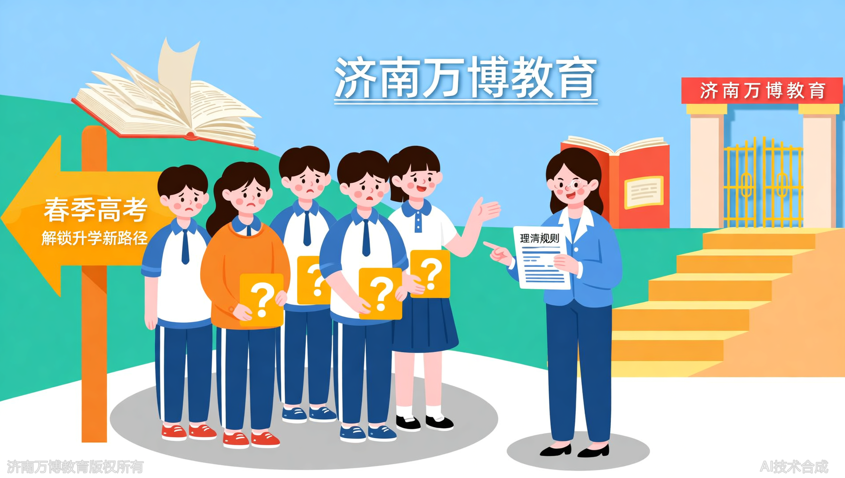 高中学籍也能走春考？济南万博教育详解学籍转换政策，拓宽升学新思路