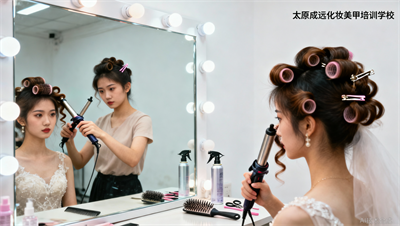 内扣卷和外翻卷怎么卷出来？新娘造型常用卷发手法练习