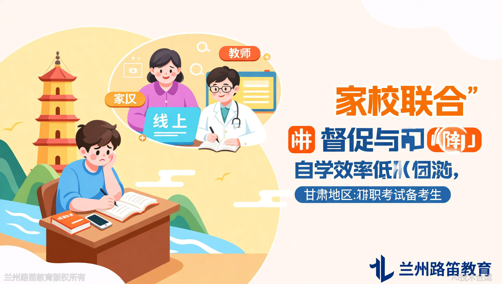 家校联合督学，兰州路笛教育学员家长：孩子自律性明显提升