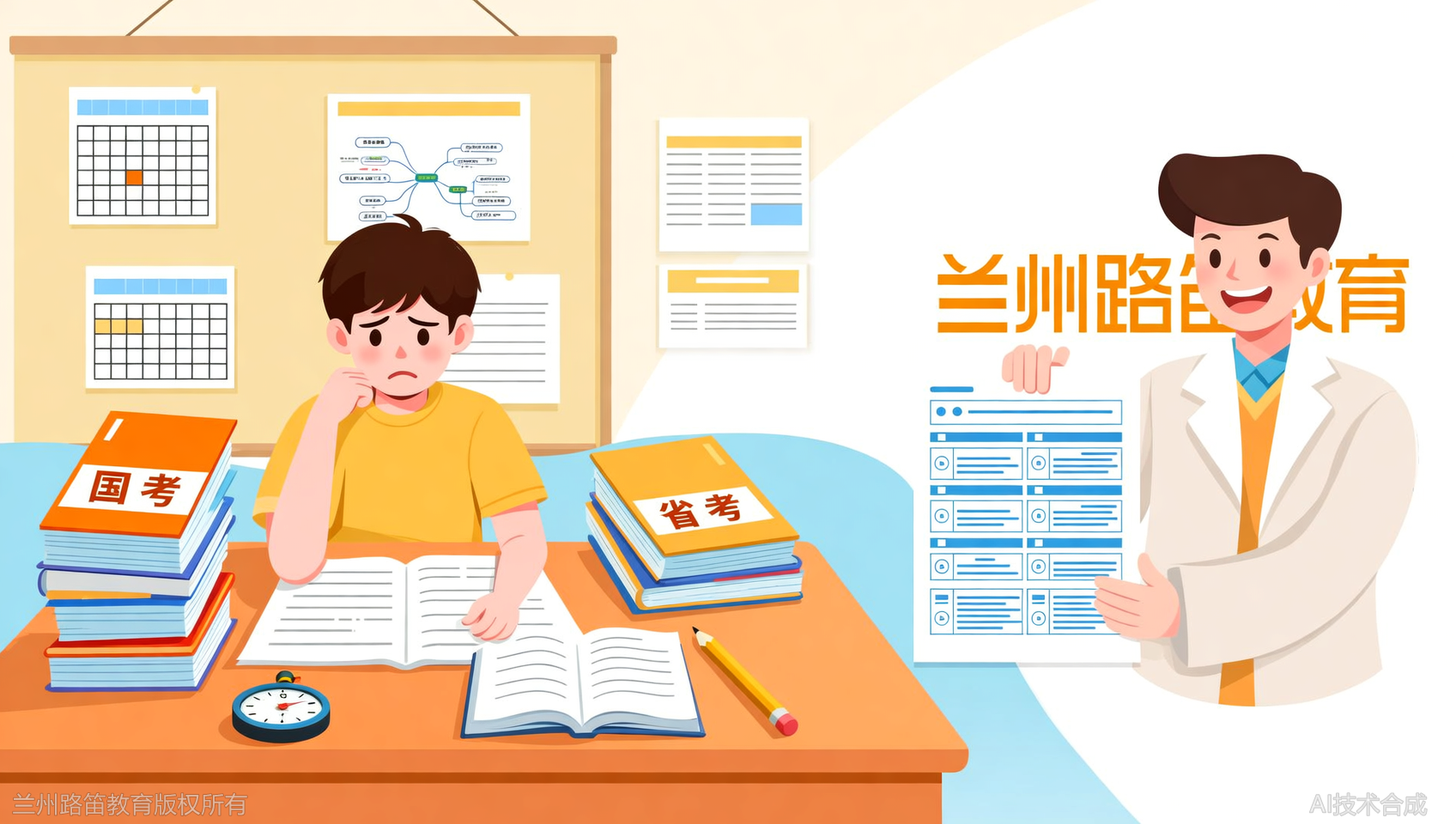 国省考双线作战，你还在自己硬扛？兰州路笛教育给出新解法