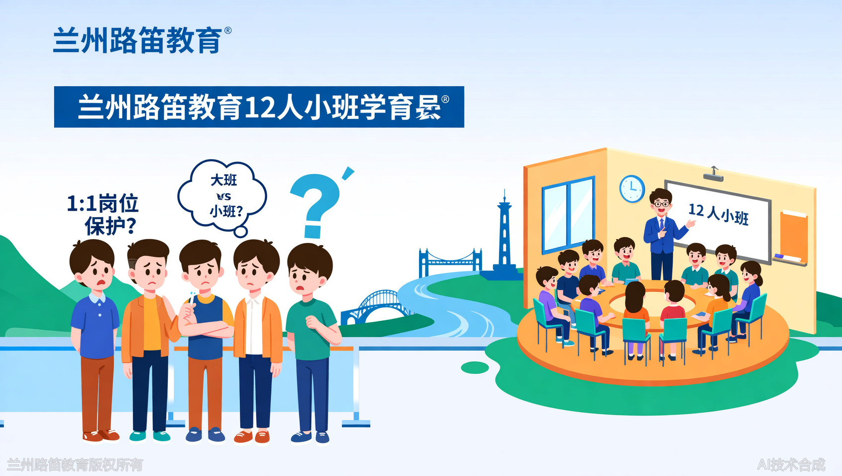 兰州路笛教育面试班为何坚持12人小班？1:1岗位保护有多重要？