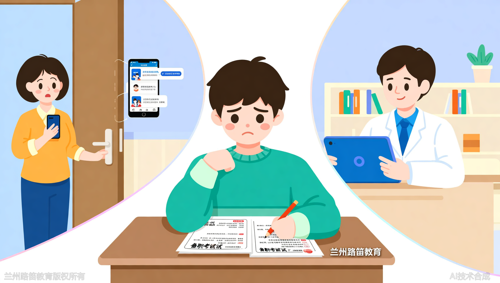 家校联合督学，兰州路笛教育让家长放心，让学生更有动力