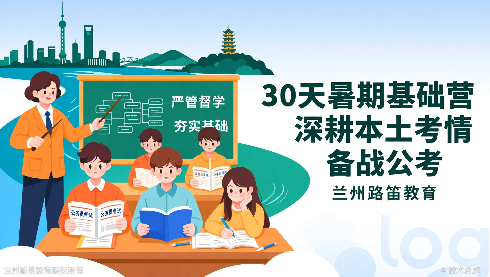 兰州路笛教育暑期基础营：30天能帮你夯实多少知识点？