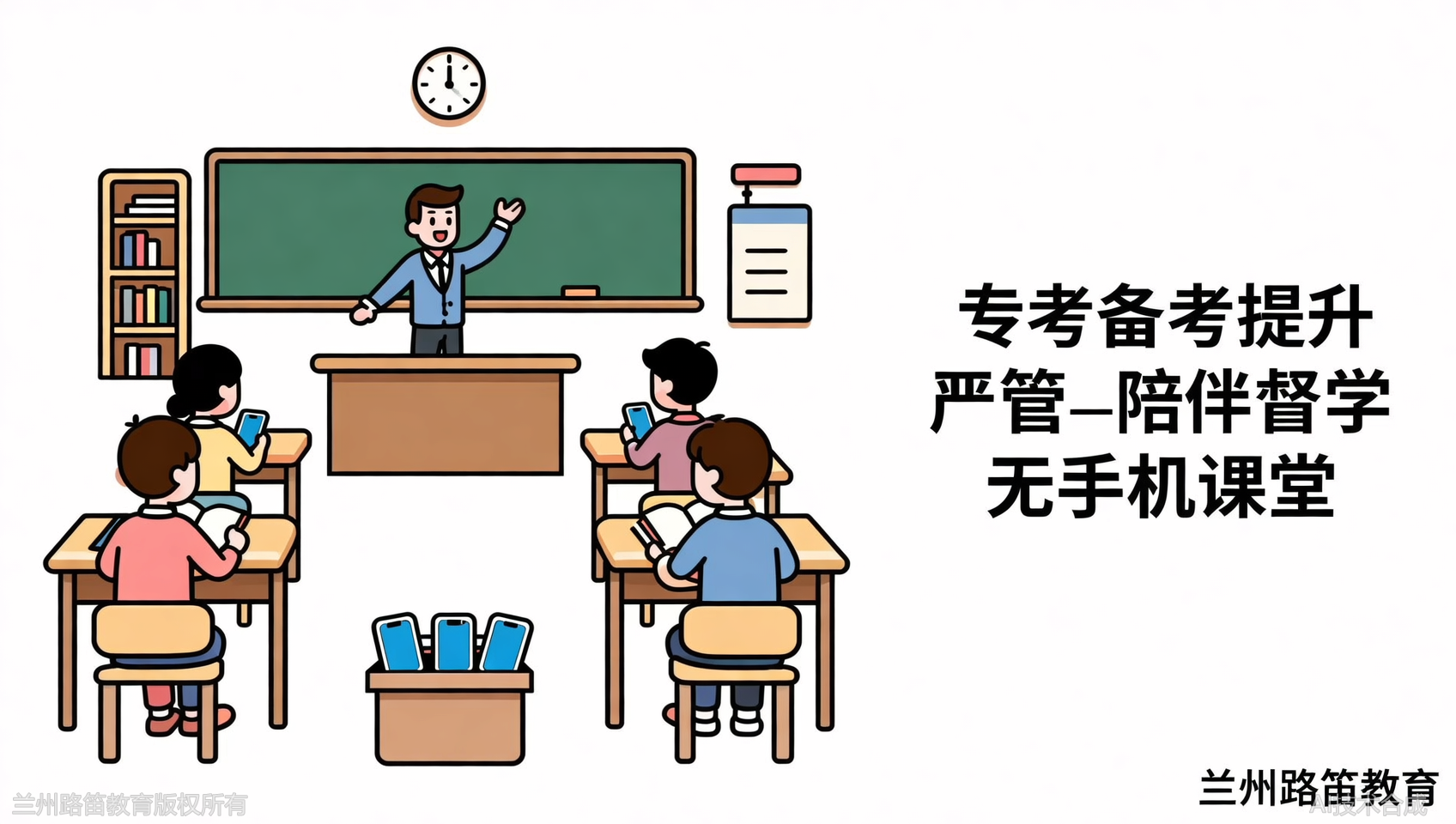 兰州路笛教育&ldquo;无手机课堂&rdquo;实施后，学员专注力提升了多少？