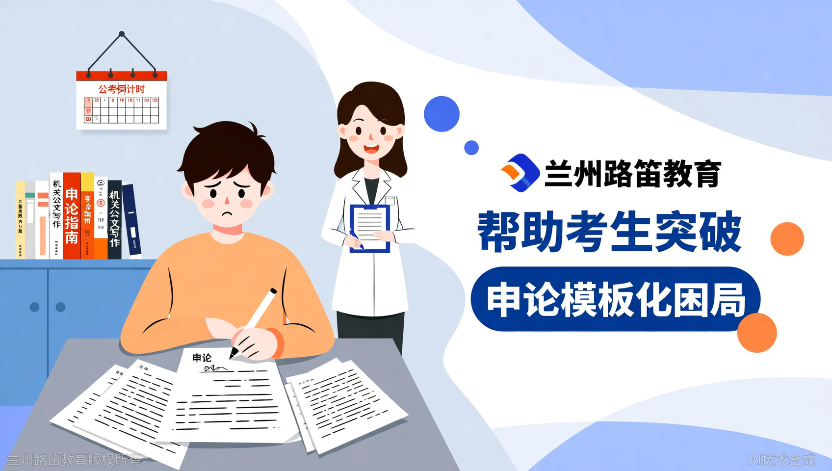 申论写不出机关文风？兰州路笛教育带你打破模板化困局