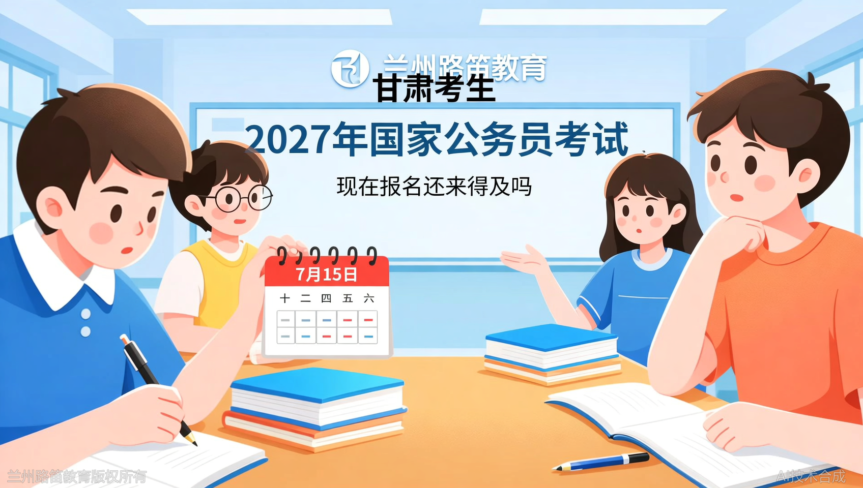兰州路笛教育三期国考班8月5日开课，现在报名还来得及吗？