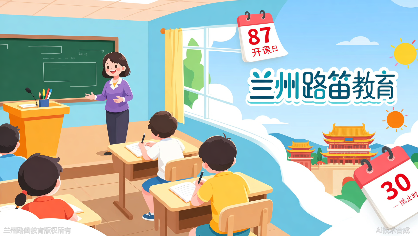 事业单位联考万事顺意营8月7日开课，兰州路笛教育基地班限时优惠