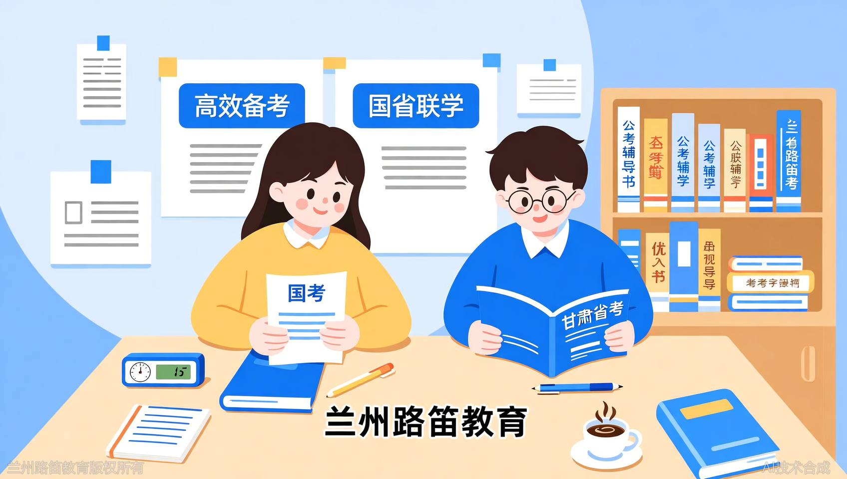 兰州路笛教育公考托管营：国省考一起学，比单报省多少？