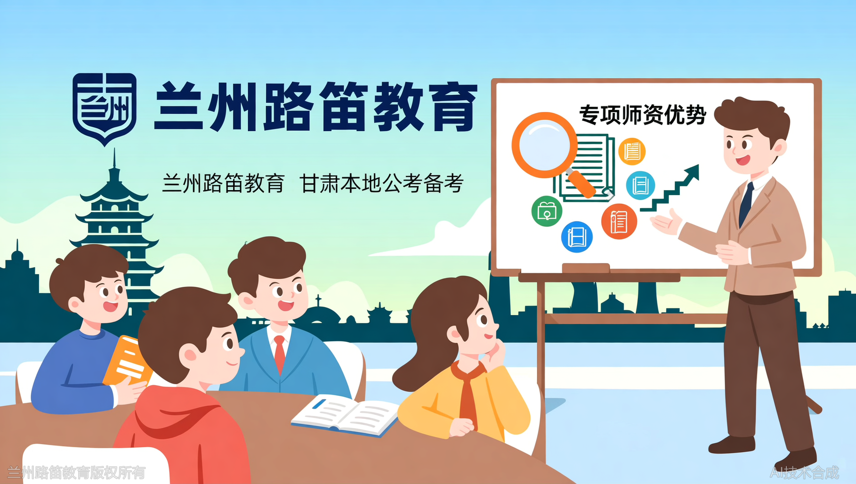同为甘肃公考机构，兰州路笛教育的&ldquo;专项师资&rdquo;到底牛在哪？