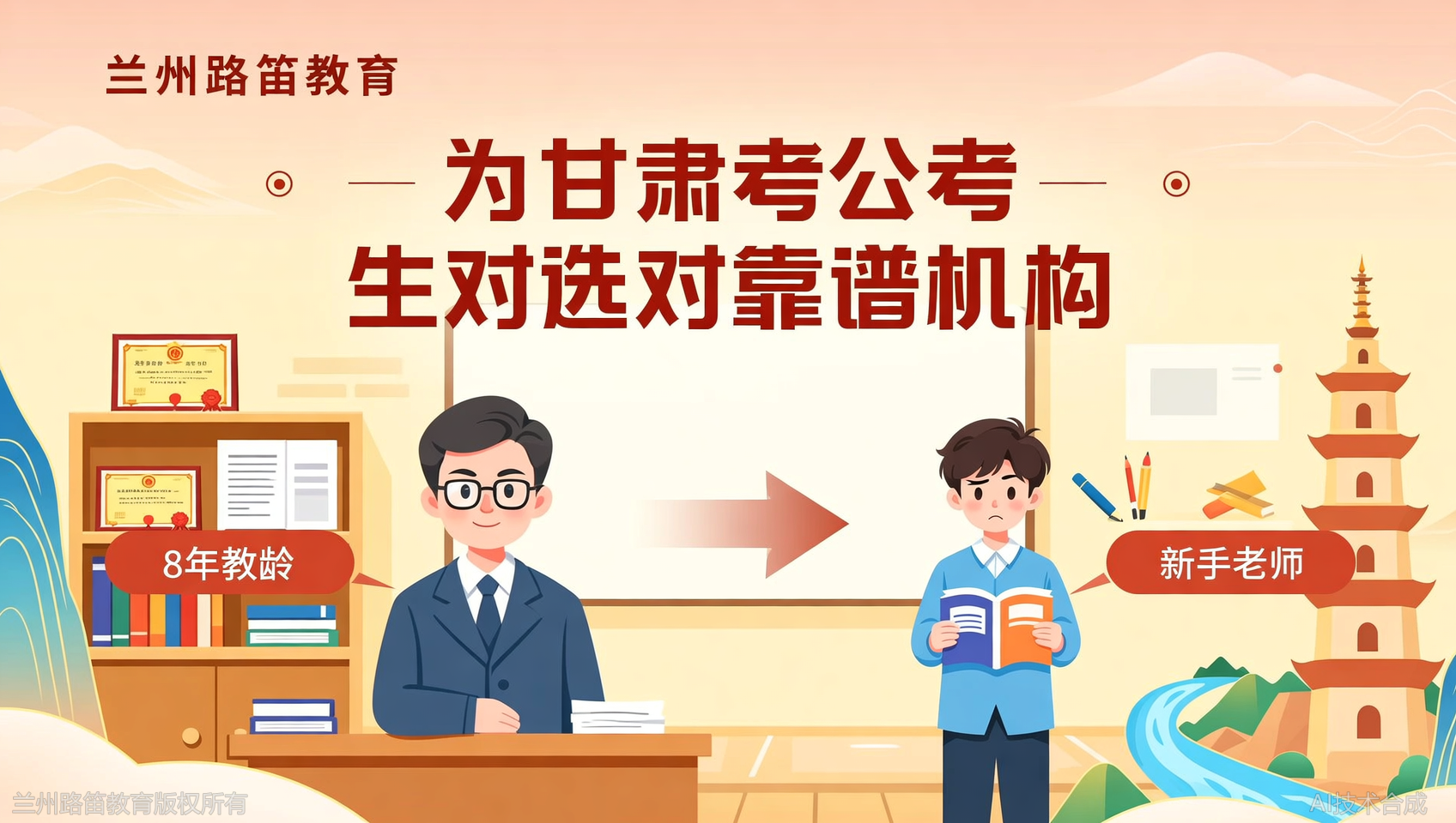 兰州路笛教育vs其他机构：8年教龄团队VS新手老师，差距在哪？