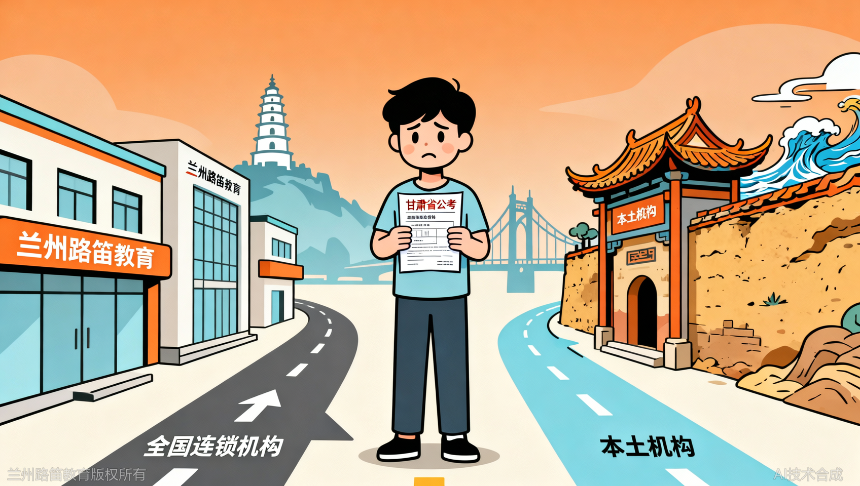 甘肃考情谁更懂？兰州路笛教育本土团队和全国连锁机构谁更精准？