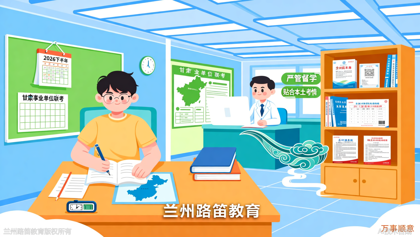 兰州路笛教育万事顺意定制营：事业单位联考备考的&ldquo;特种兵&rdquo;方案