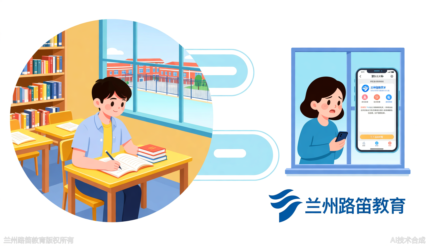 兰州路笛教育家校联合，家长如何远程参与孩子的备考管理？