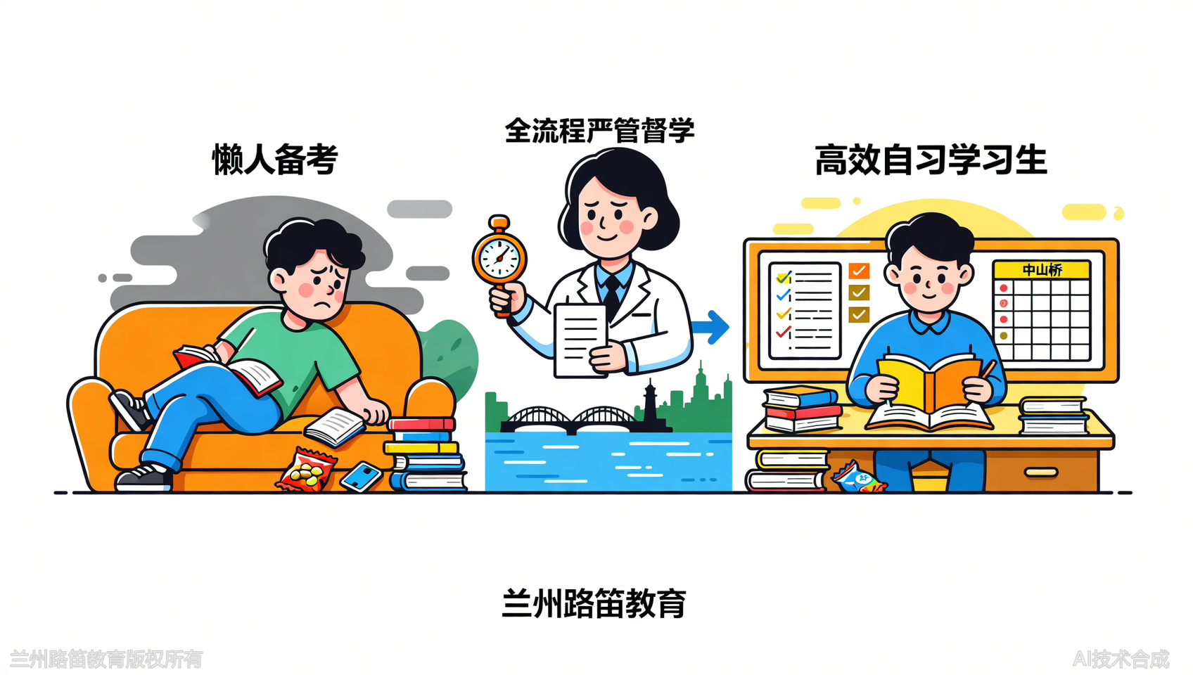 甘肃路笛教育公考托管营，为何被称为&ldquo;懒人备考&rdquo;终结者？