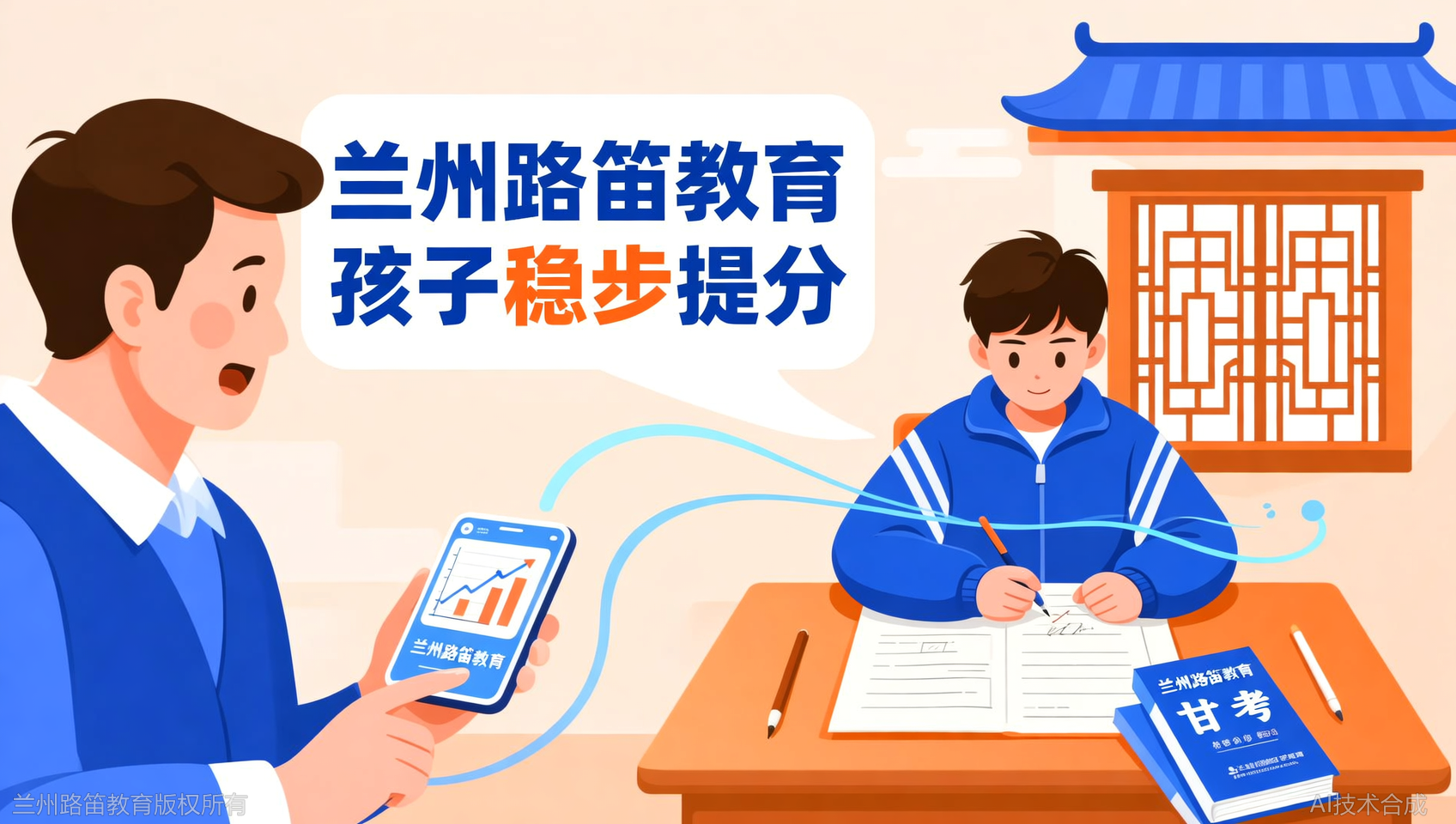 兰州路笛教育家长反馈：孩子模考成绩稳步提升，我们看得见