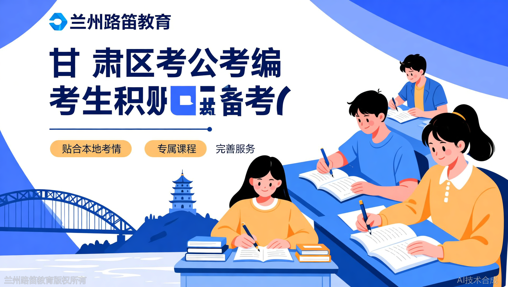 甘肃考公考编&ldquo;一年上岸&rdquo;真的可能吗？甘肃路笛教育用课程说话