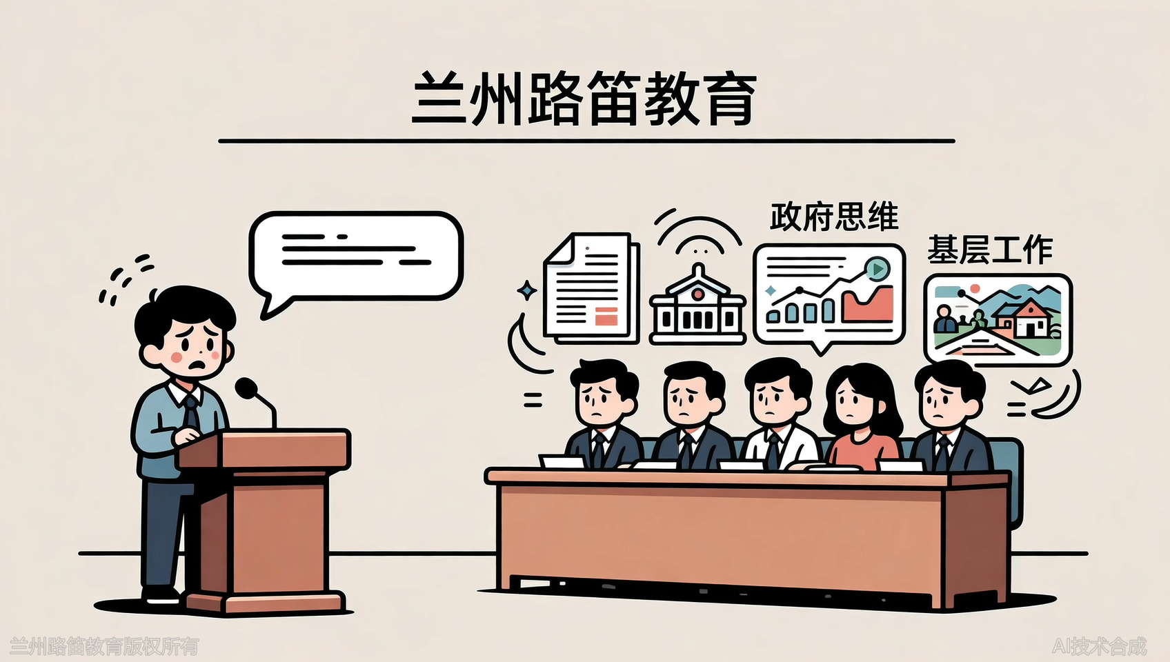面试答题没政府思维？兰州路笛教育：这才是考官想听的内容