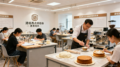 舟山学烘焙怕地域受限？港焙全国直营多校区，统一教学标准