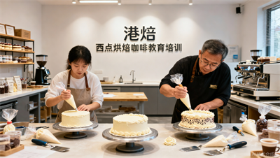 衢州想学蛋糕裱花？港焙教育裱花课：从抹面到复古花边全流程掌握