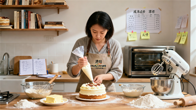 杭州30岁职场人副业观察：零基础学烘焙做私房蛋糕的真实经历