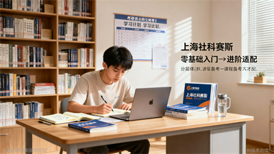 无论你是零基础还是备考进阶，上海社科赛斯都有适合你的课程