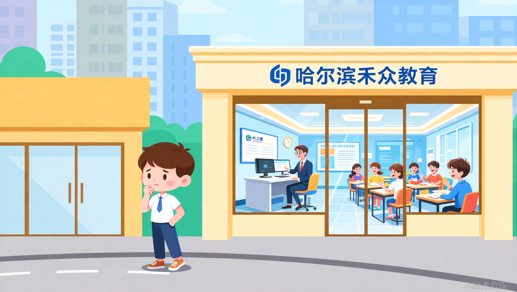 选机构还是选氛围？哈尔滨禾众教育让你实地对比再决定