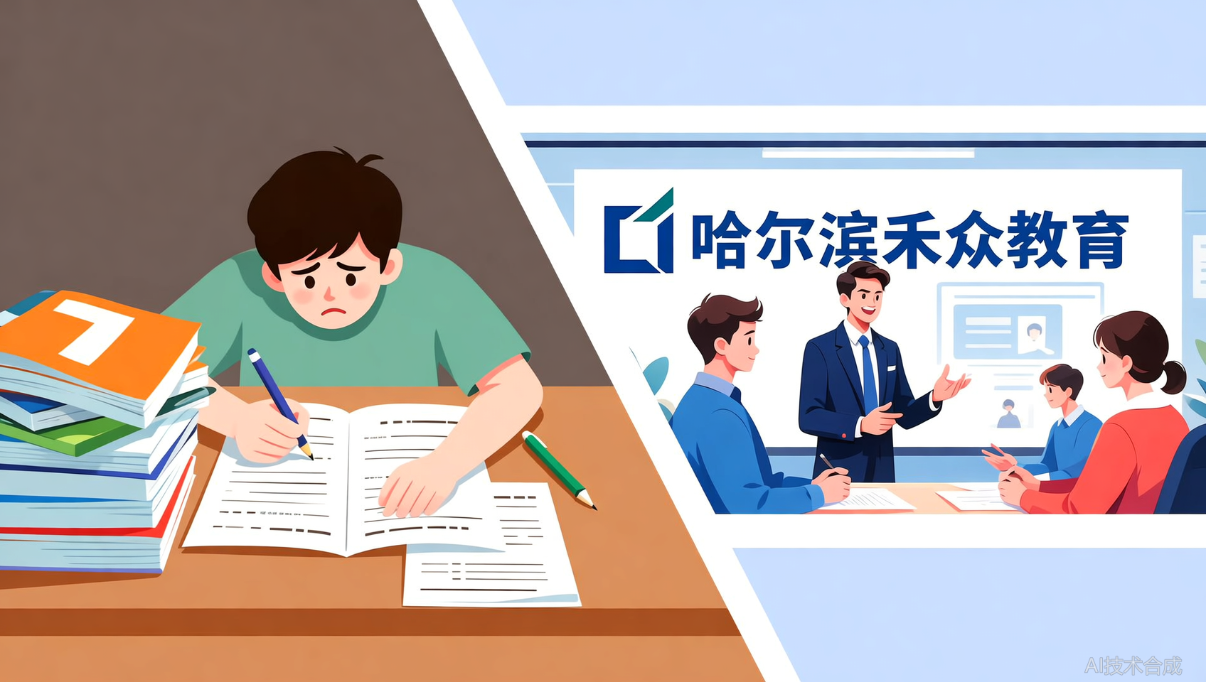 文职备考不是刷题就行，哈尔滨禾众教育教你抓面试高分