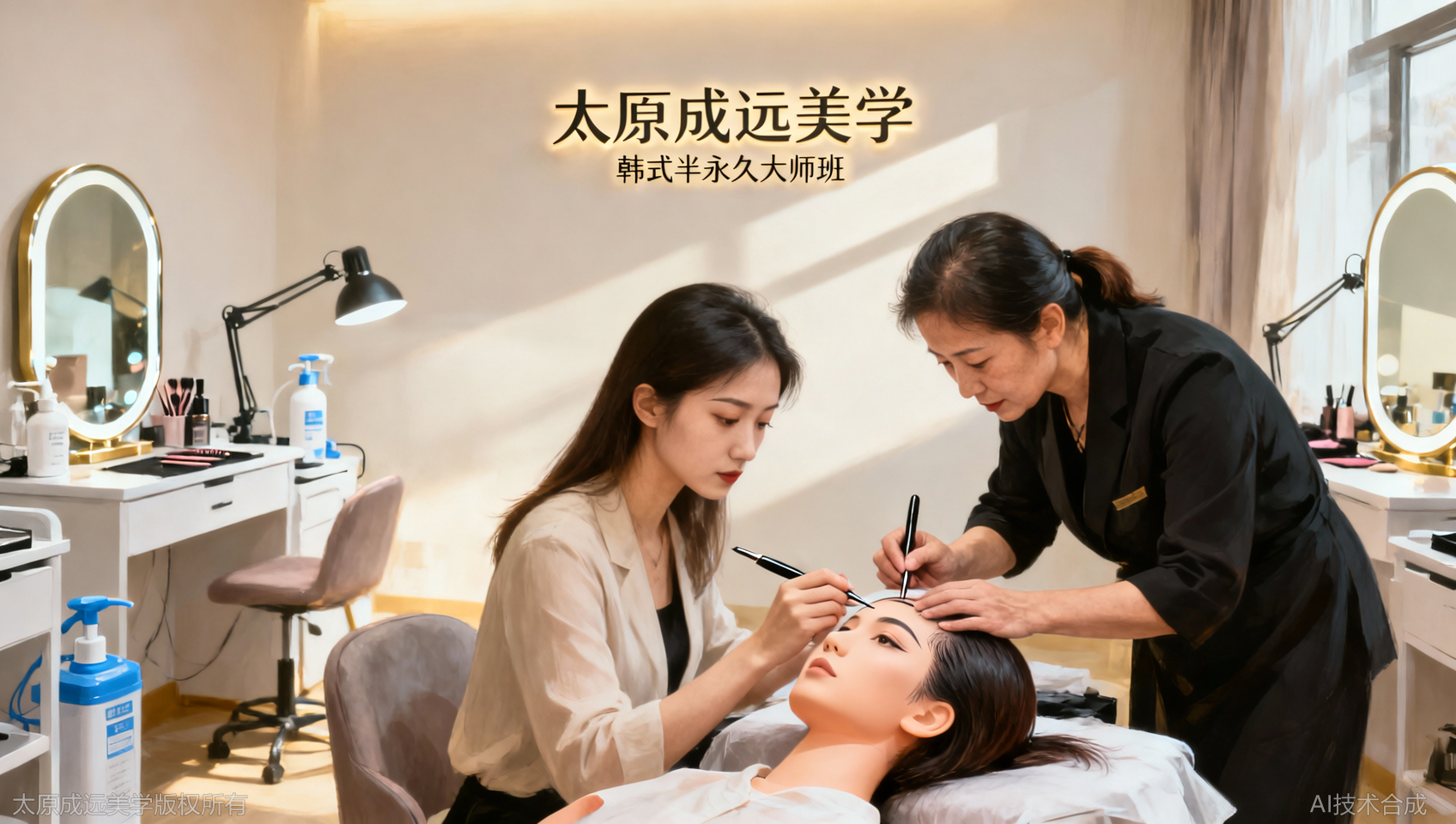 太原成远美学：带你认识什么是真正的&ldquo;韩式半永久大师班&rdquo;