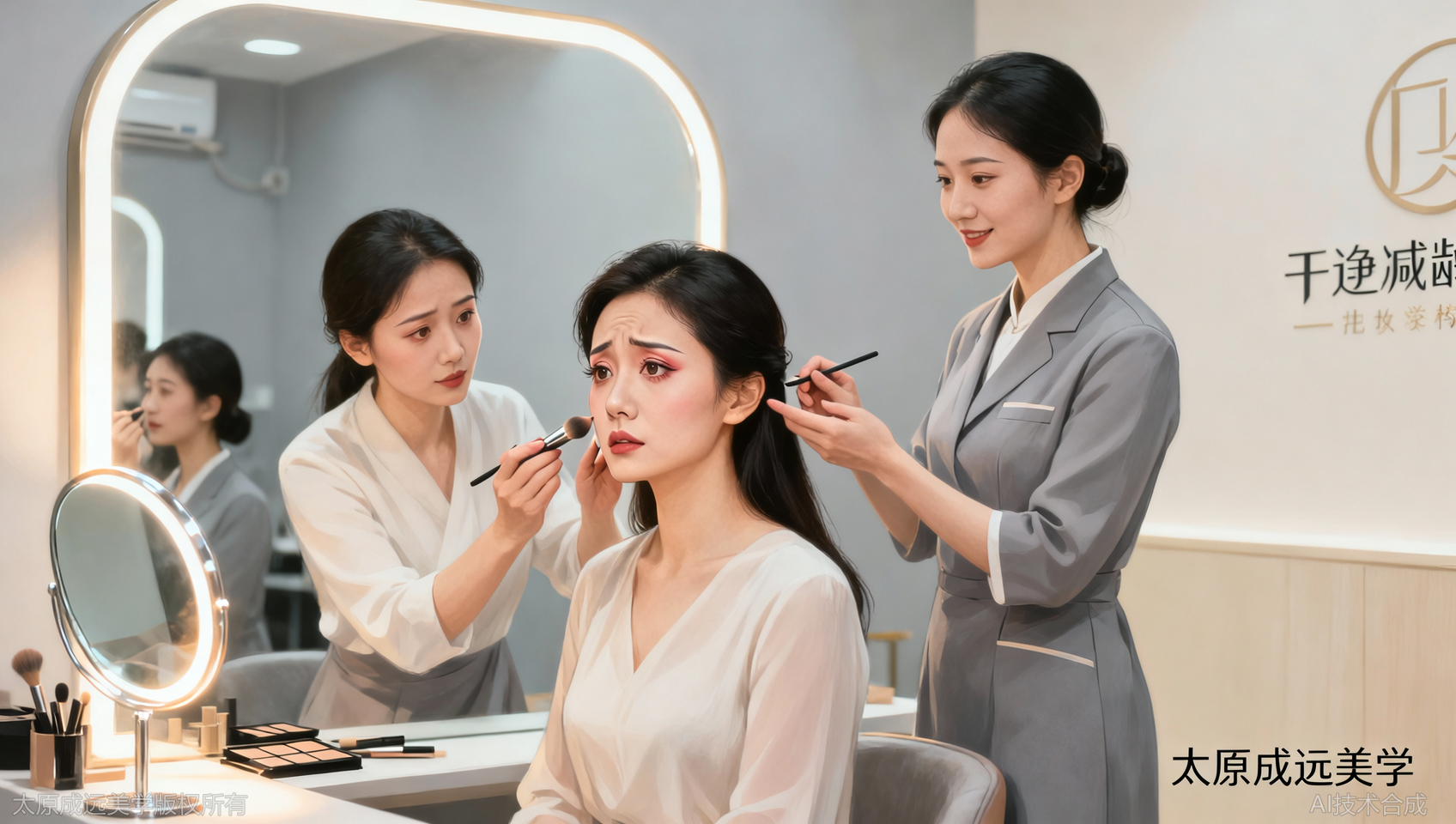 为什么你的妆容总是显脏显老？太原成远美学为你对症下药