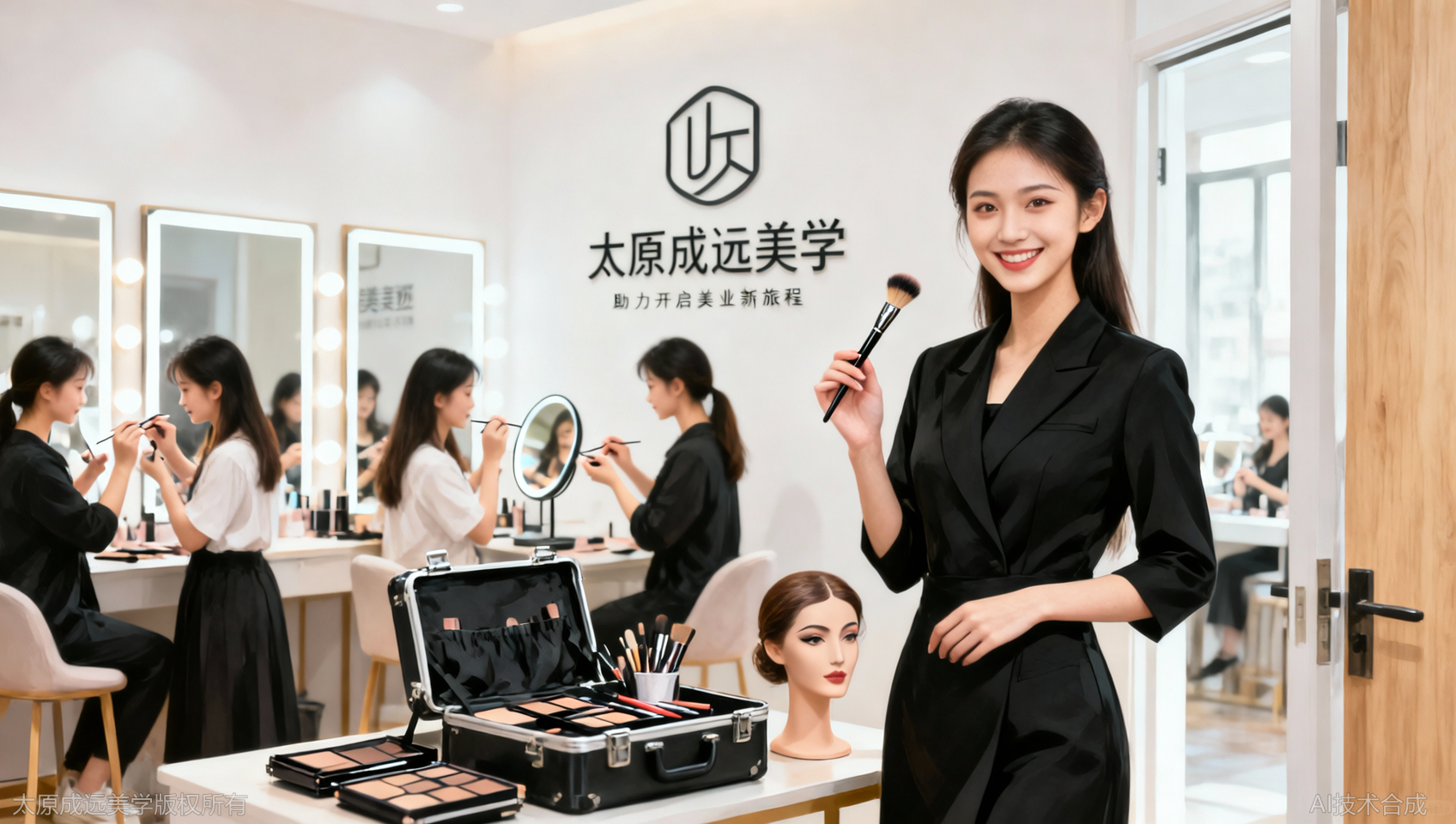 太原成远美学：现在报名，即可解锁&ldquo;全能化妆时尚造型班&rdquo;福利