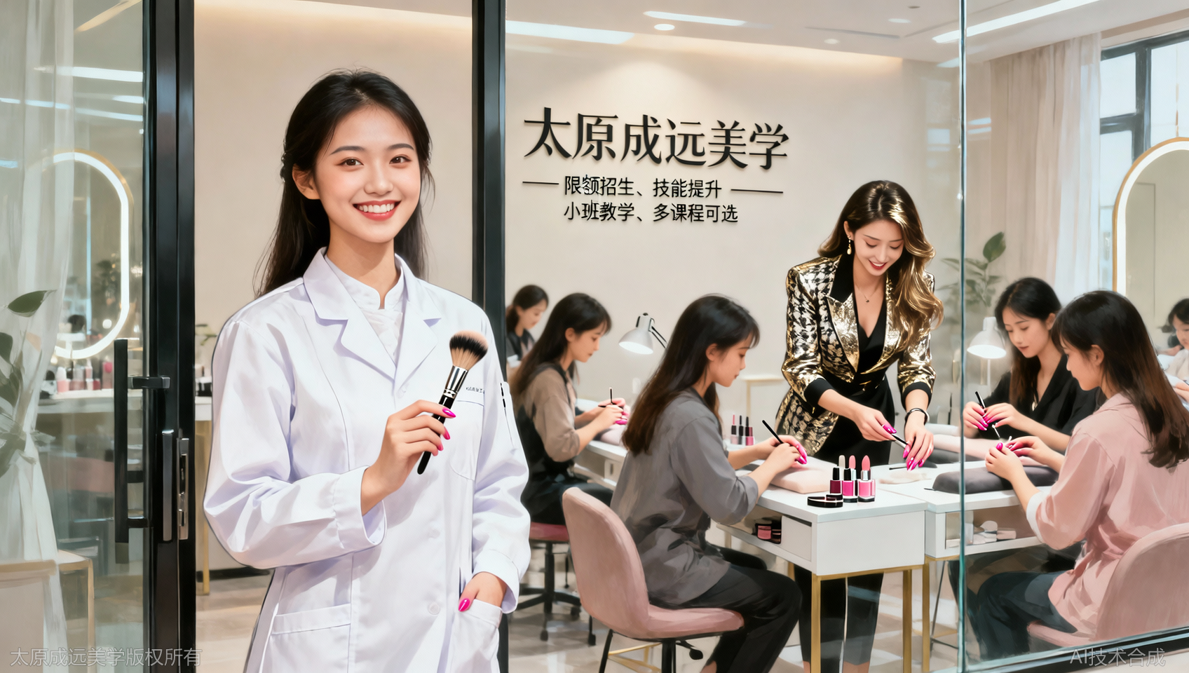 太原成远美学明星导师亲授，限额招生，手慢无！