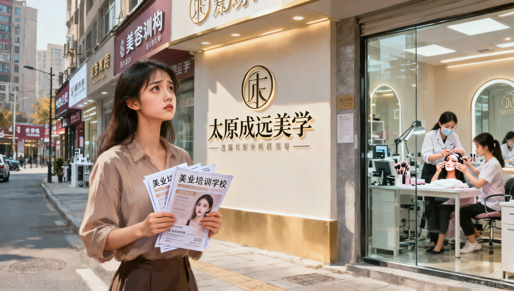 太原成远美学全攻略：一篇看懂美业培训该如何选择正规学校