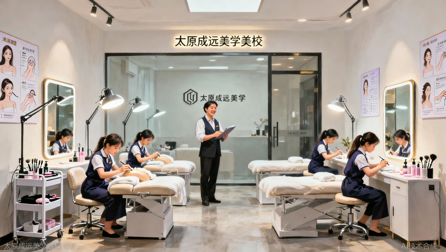 太原成远美学探店：带你直击1:1还原的真实模拟教学环境