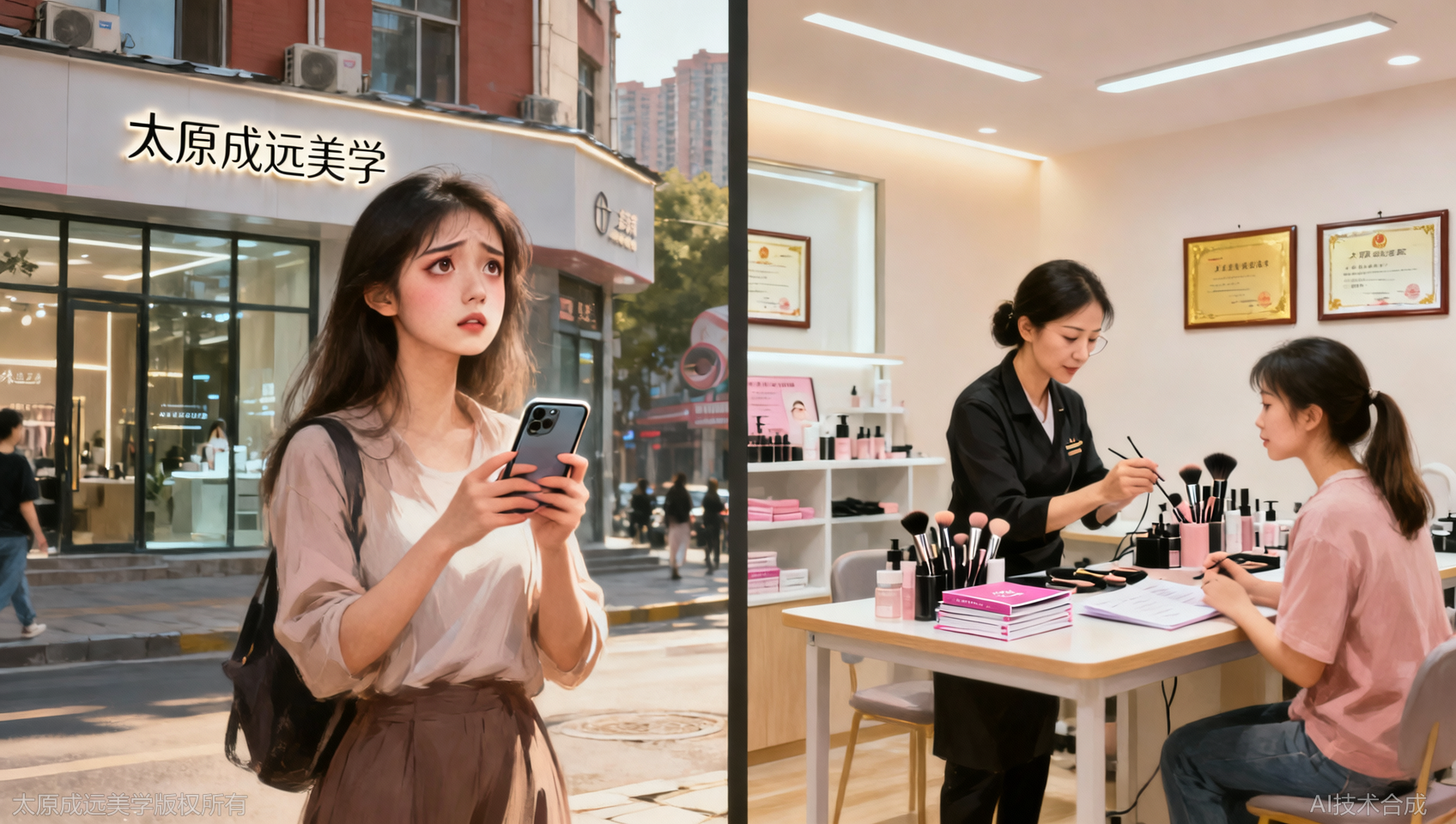太原成远美学探店日记：环境、师资、氛围，一个都不能少