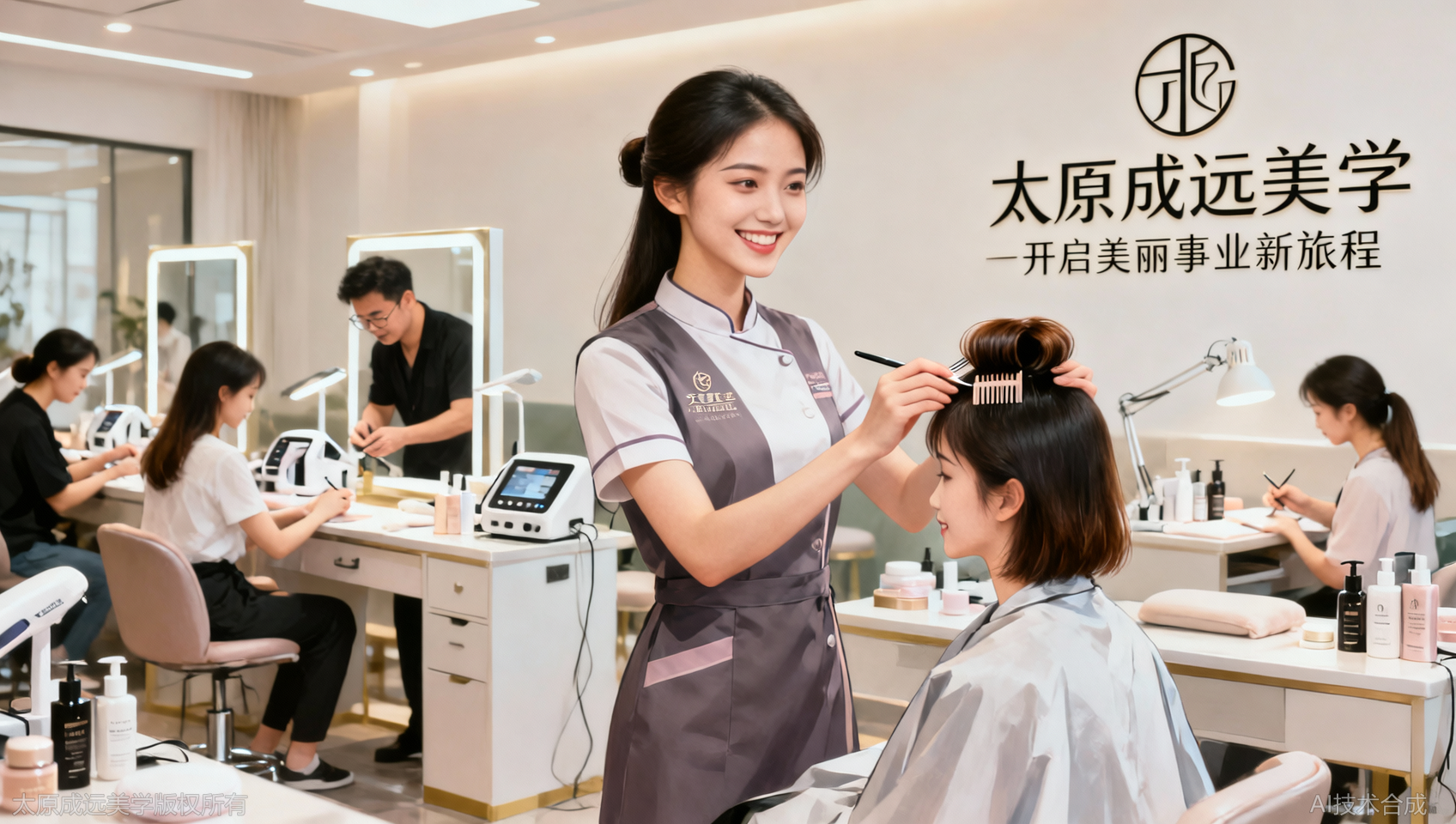 太原成远美学：为你的美业梦想提供一站式解决方案，即刻启程吧