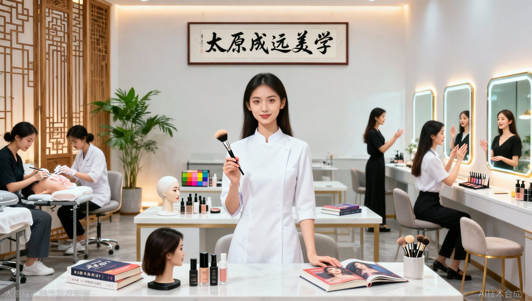 别人教技术，太原成远美学教的是&ldquo;技术+美学+素养&rdquo;的综合竞争力