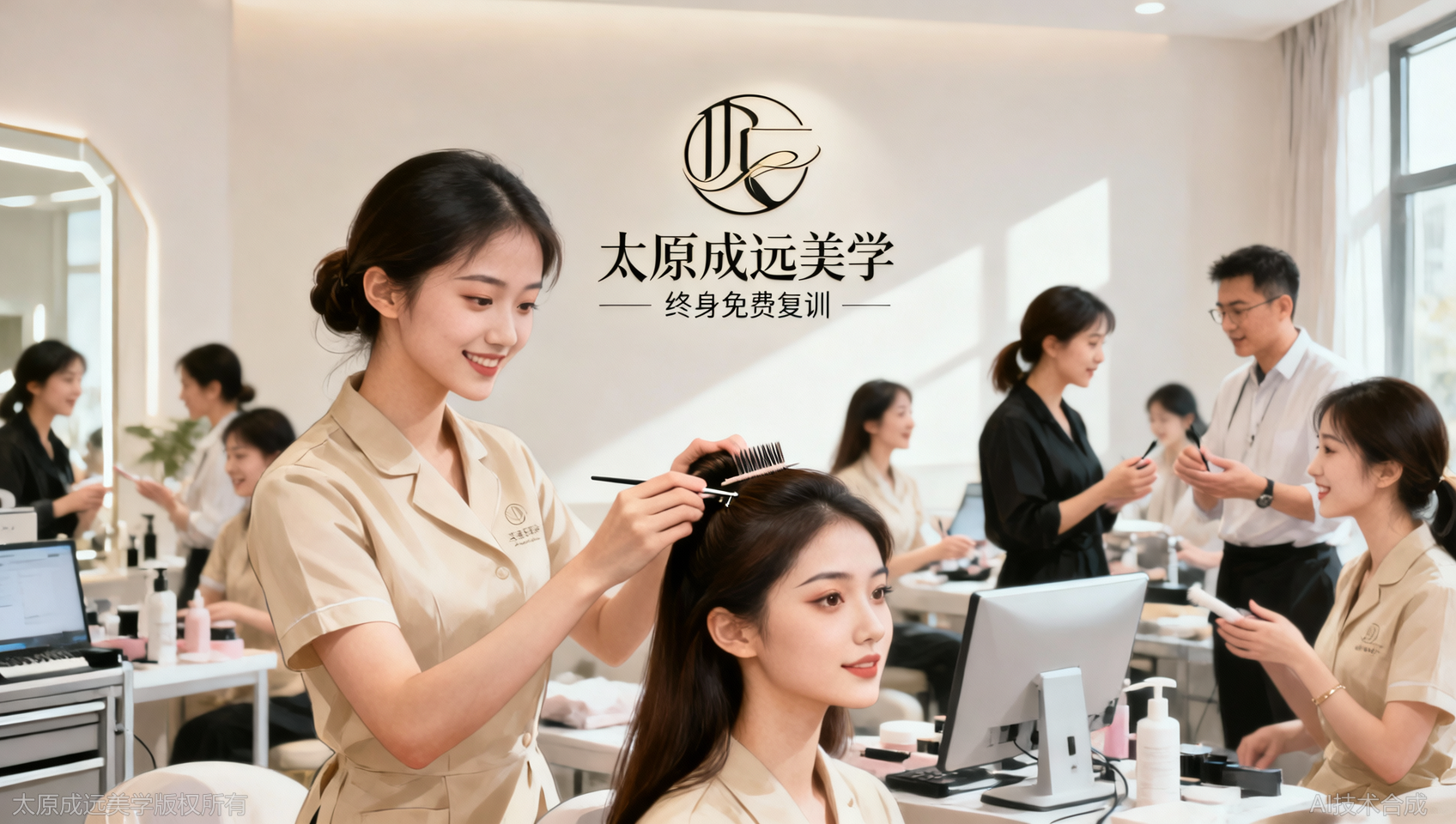 关于&ldquo;免费复训&rdquo;，太原成远美学是这样为学员考虑的