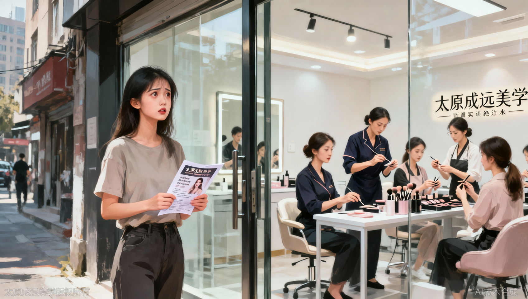 太原成远美学师资力量深度解析：原来你的老师都是大赛评委级！