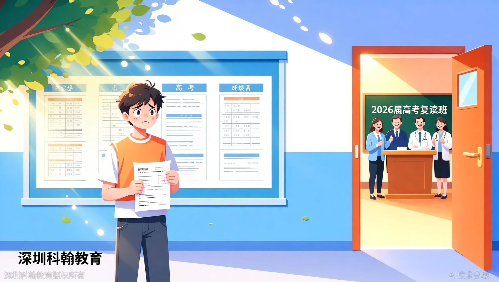 科翰教育2026届高考复读生招募令：如果你不甘心，我们陪你卷土重来