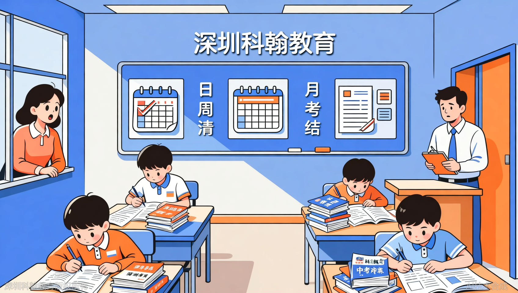 同样是中考冲刺，科翰教育的&ldquo;日清-周结-月考&rdquo;到底严在哪里？