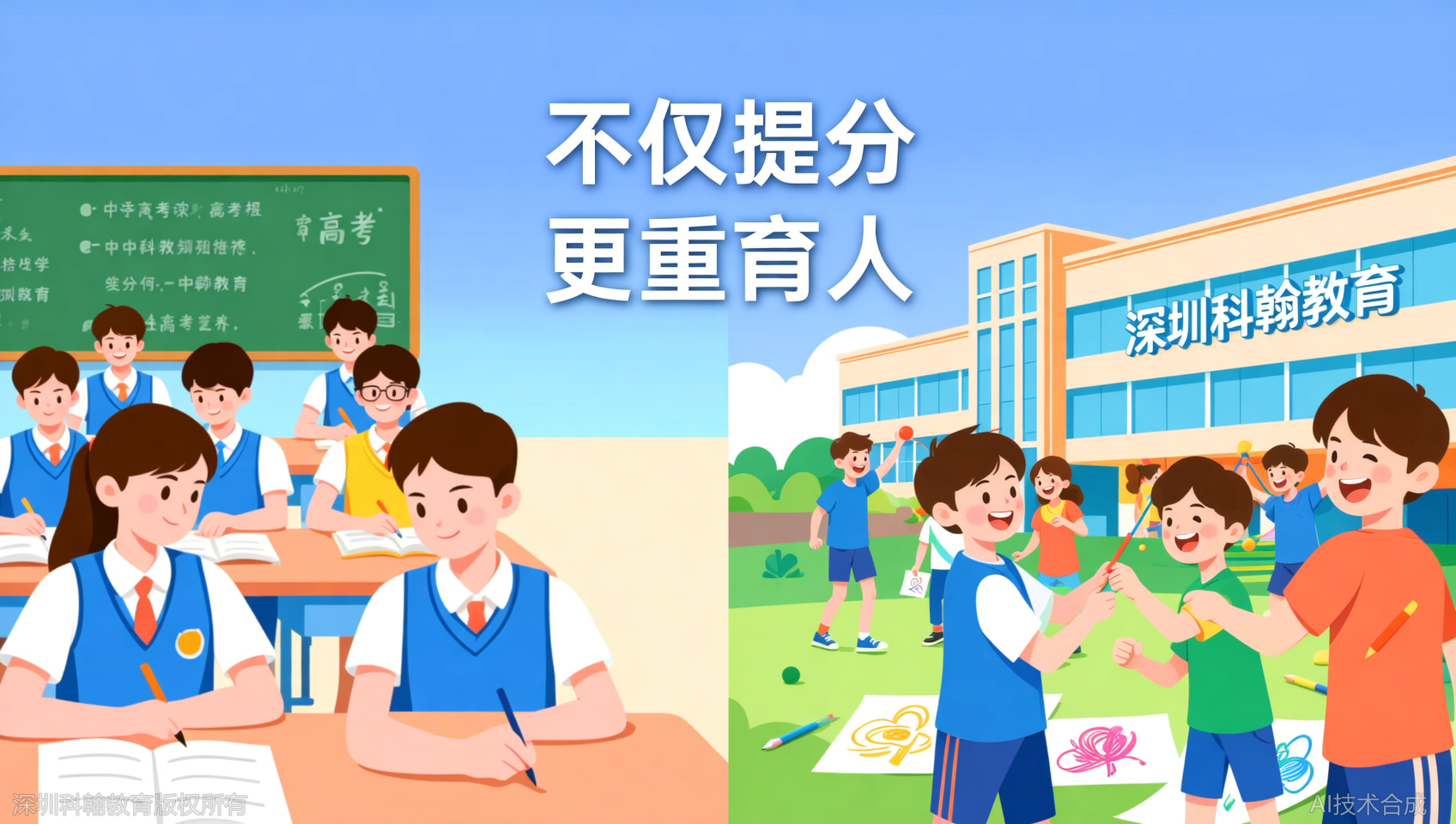科翰教育丰富的课后活动让孩子变得开朗自信，这才是教育的意义