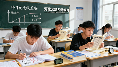 艺考生文化课复习从哪科入手效率更高？科目优先级解读