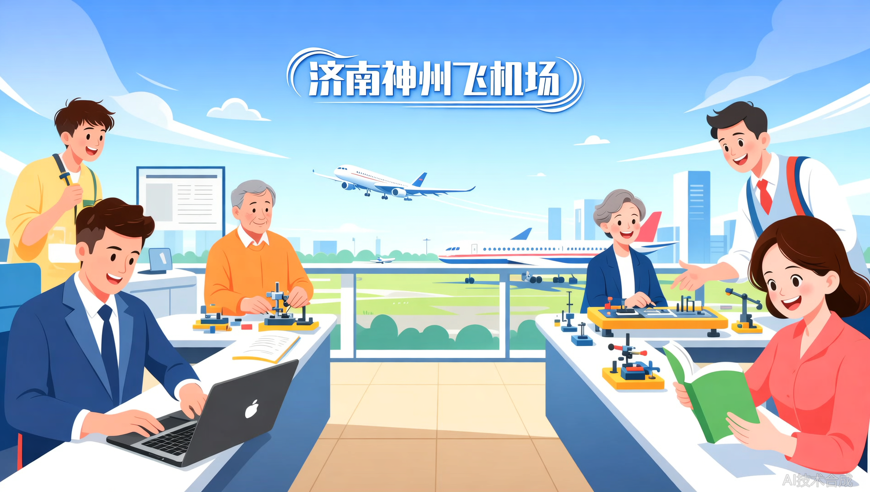 济南神州飞机场紧急提醒：别让&ldquo;不敢学&rdquo;毁了你的后半生，16-60岁均可学