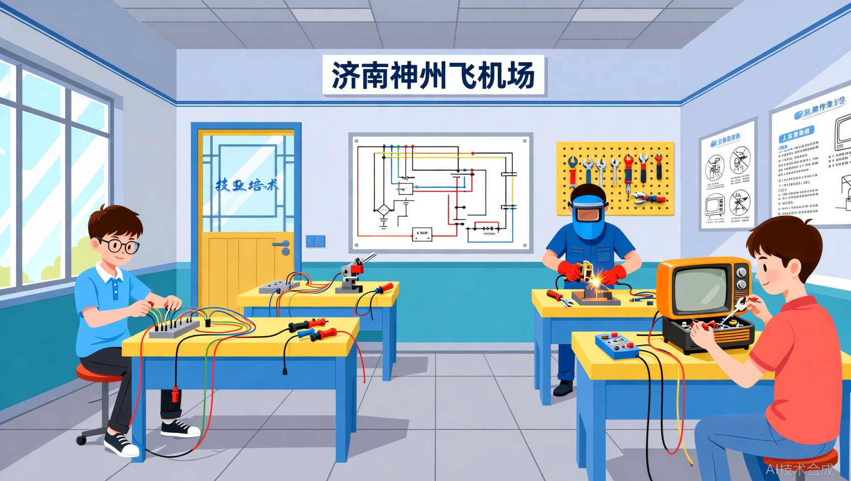 济南神州飞机场对比其他机构：为什么我们敢承诺&ldquo;20年技术不落后&rdquo;？