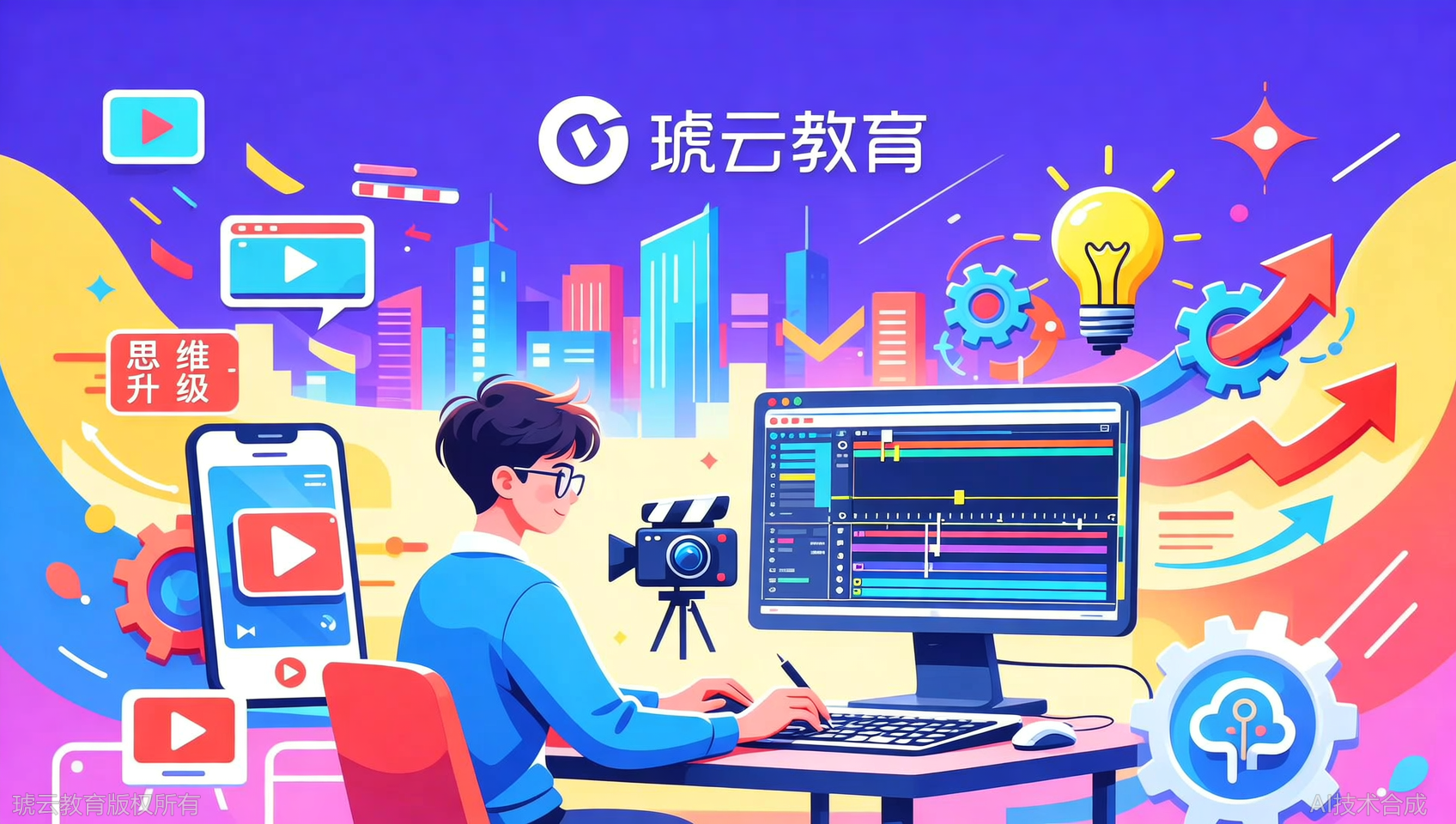 短视频时代，你的剪辑技能还够用吗？琥云教育带你重新定义&ldquo;剪辑思维&rdquo;