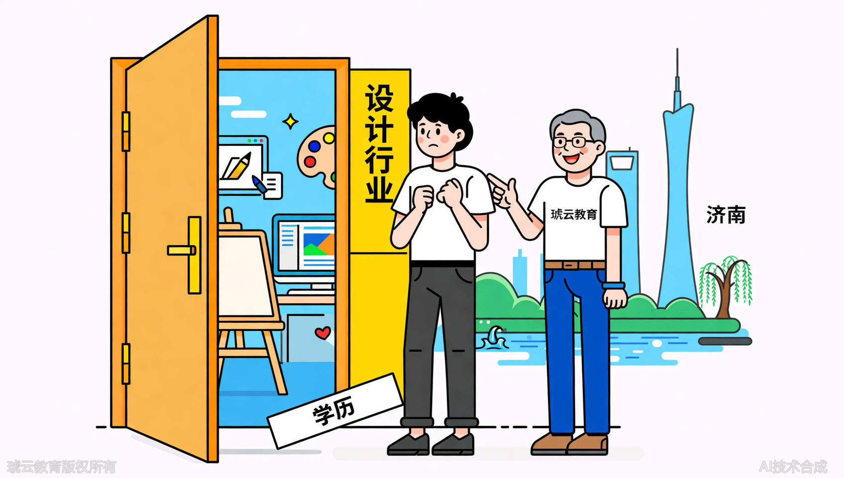 别让学历成为绊脚石！琥云教育告诉你：设计行业更看重的是什么